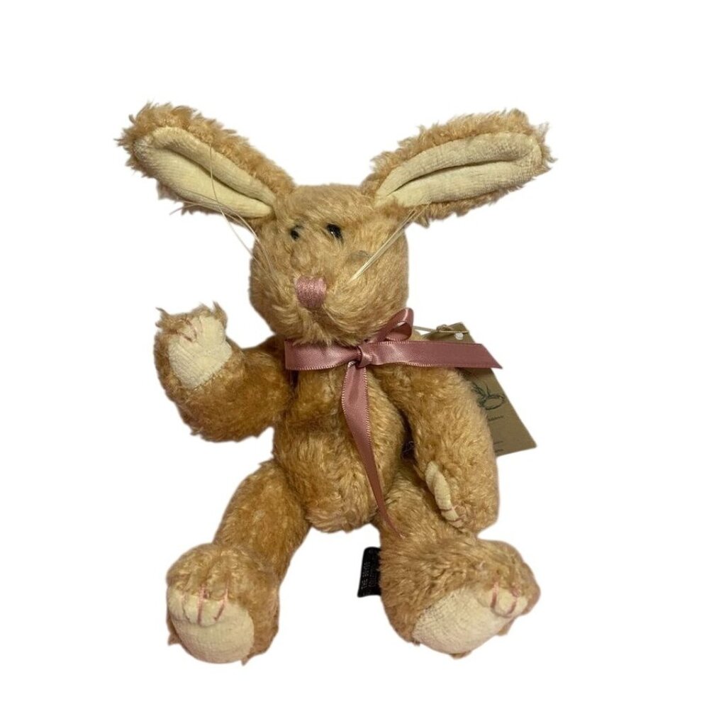 Boyds Clara R. Hare Rabbit Bunny Plush 8” Collectible Stuffed Animal w/ Tag
